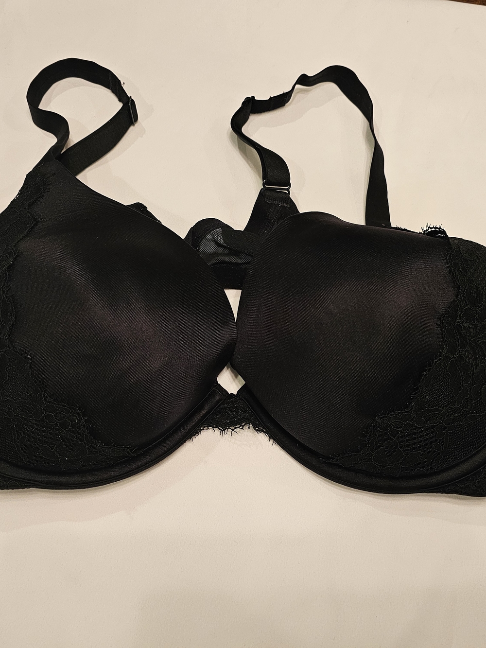 Ambrielle Black Lace T-Shirt Bra